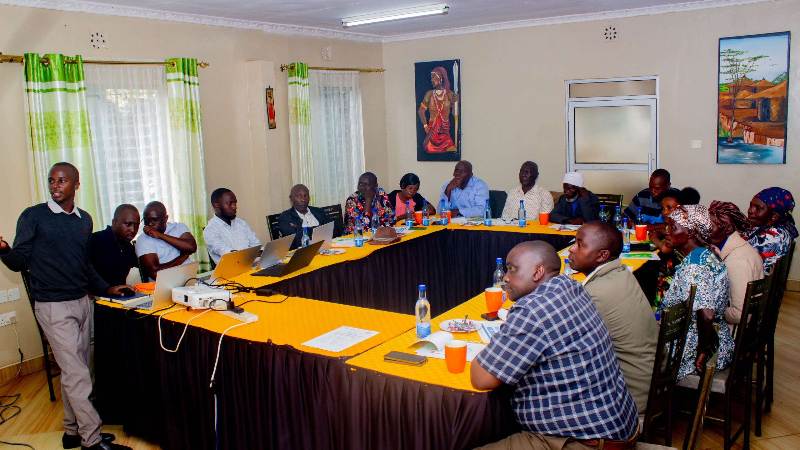KDDA Committee members at an association workshop
